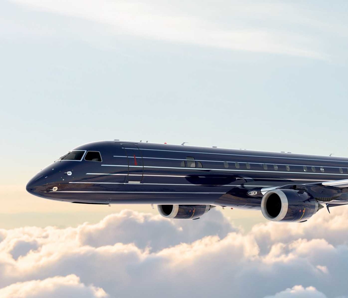 Manhattan Airship: The Embraer Lineage 1000E Private Luxury Plane